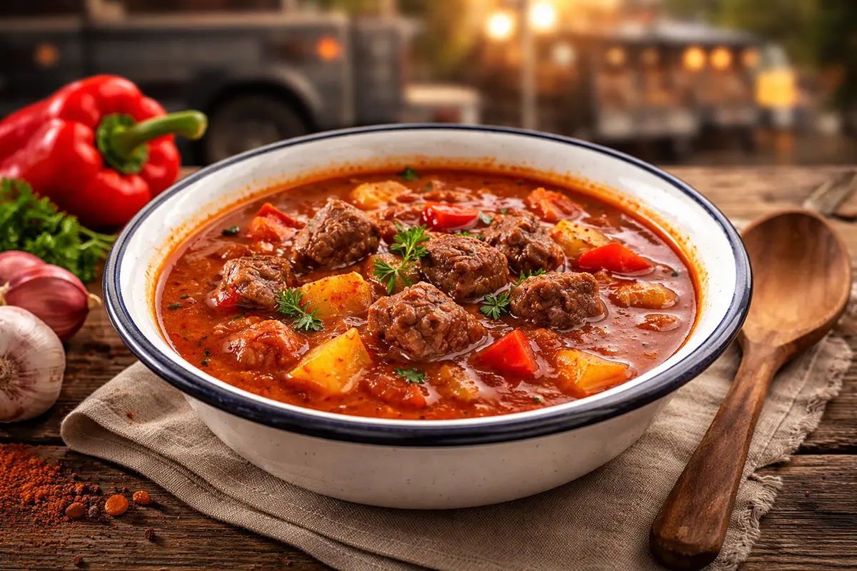 Ungarische Gulaschsuppe